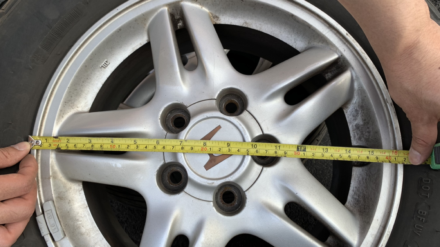 15” Honda Alloy Rims with Tires