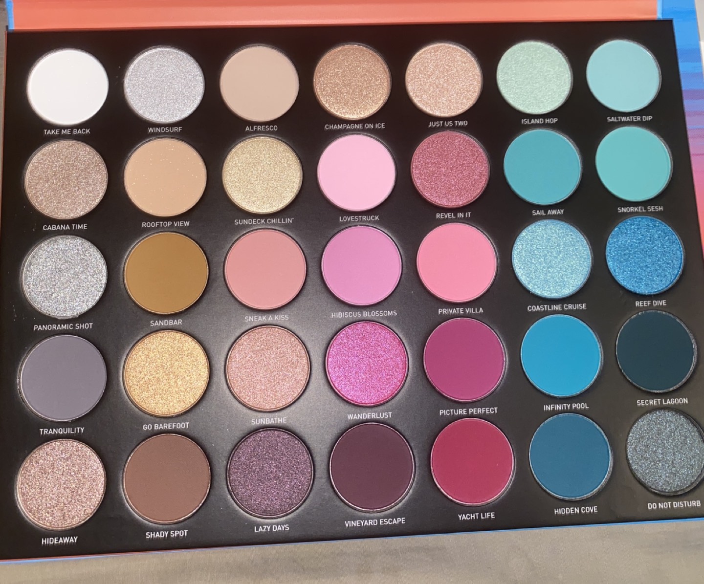 Morphe Oasis eyeshadow palette - photo 2