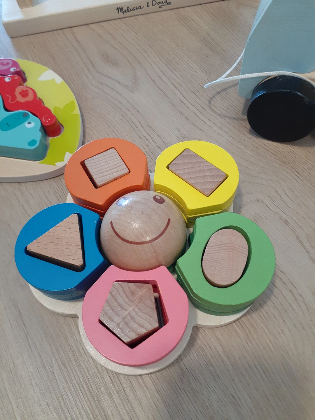 A BOX OF WOODEN TOYS (0-3 YRS) image indicator(6)