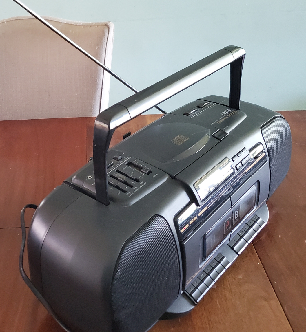 Emerson CD player, Dual Cassette, Stereo, Boom Box