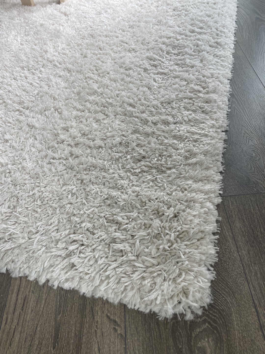 Off white high pile rug - photo 2