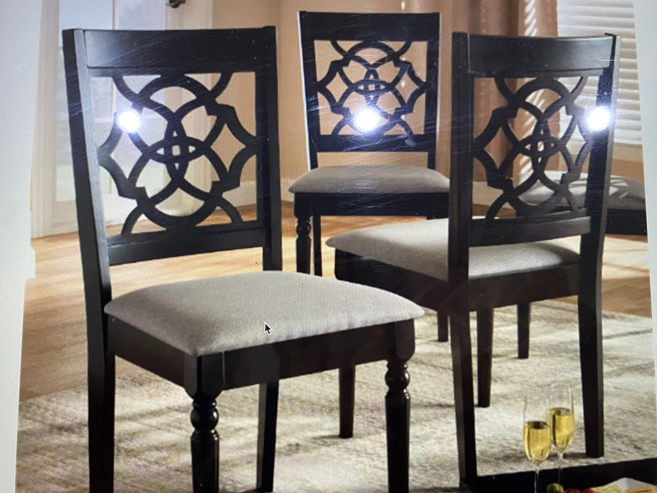 3 chairs in the box