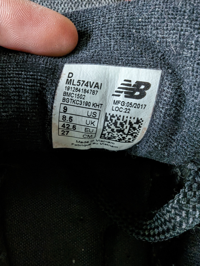 New balance 574 Blue navy size 9US - photo 4