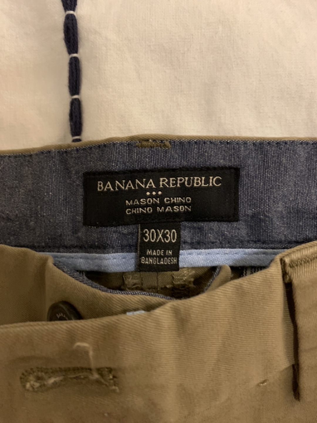 Banana Republic Men’s Stretch Chinos 💰 - photo 2