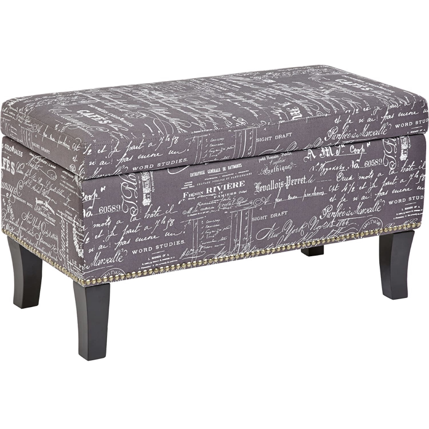 Ottoman with storage - photo 3