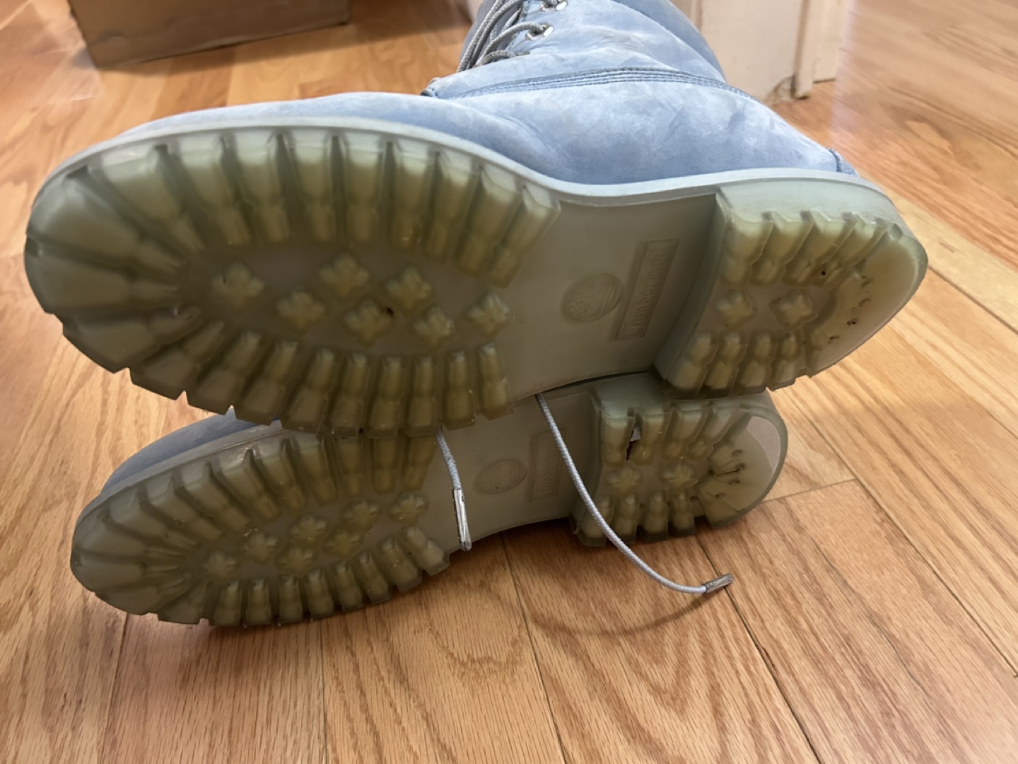 Timberland Baby Blue Boots Men’s Size 10 image indicator(3)