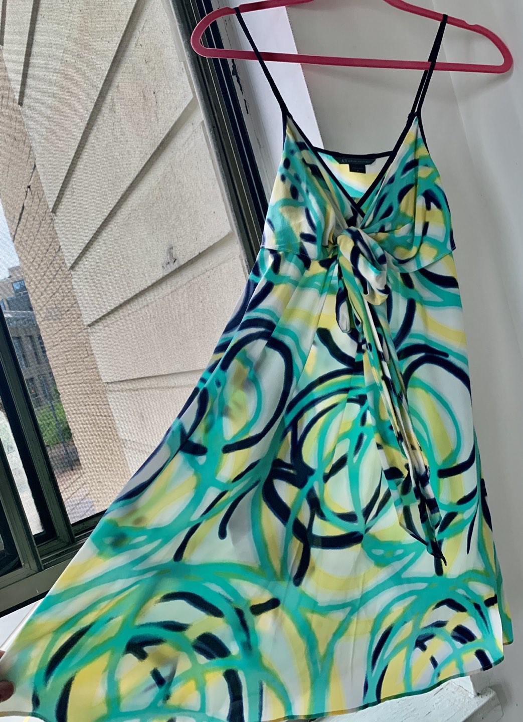 Armani Exchange 100% Silk Vibrant Dress thumbnail