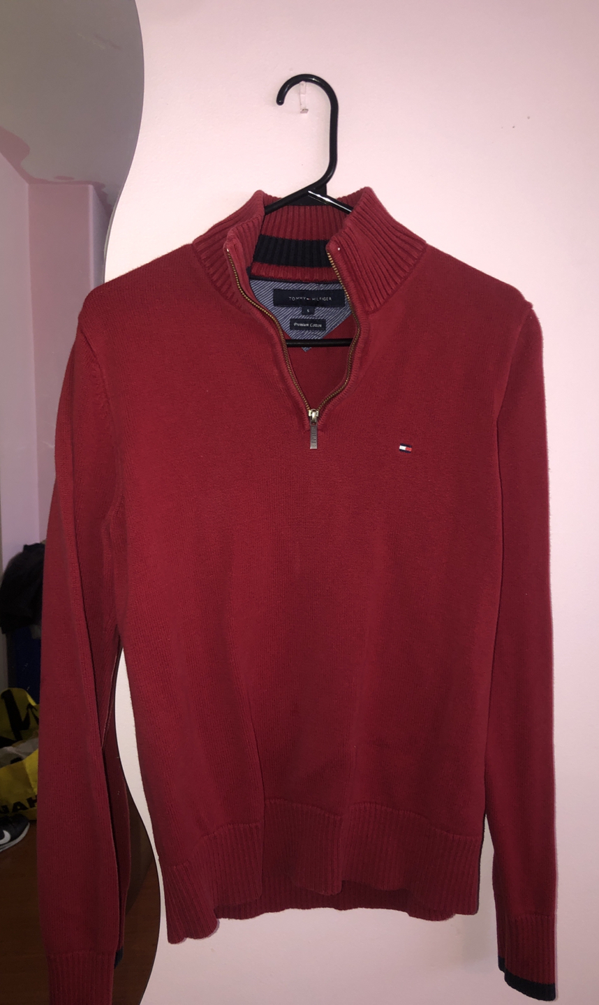 Tommy Hilfiger red sweater