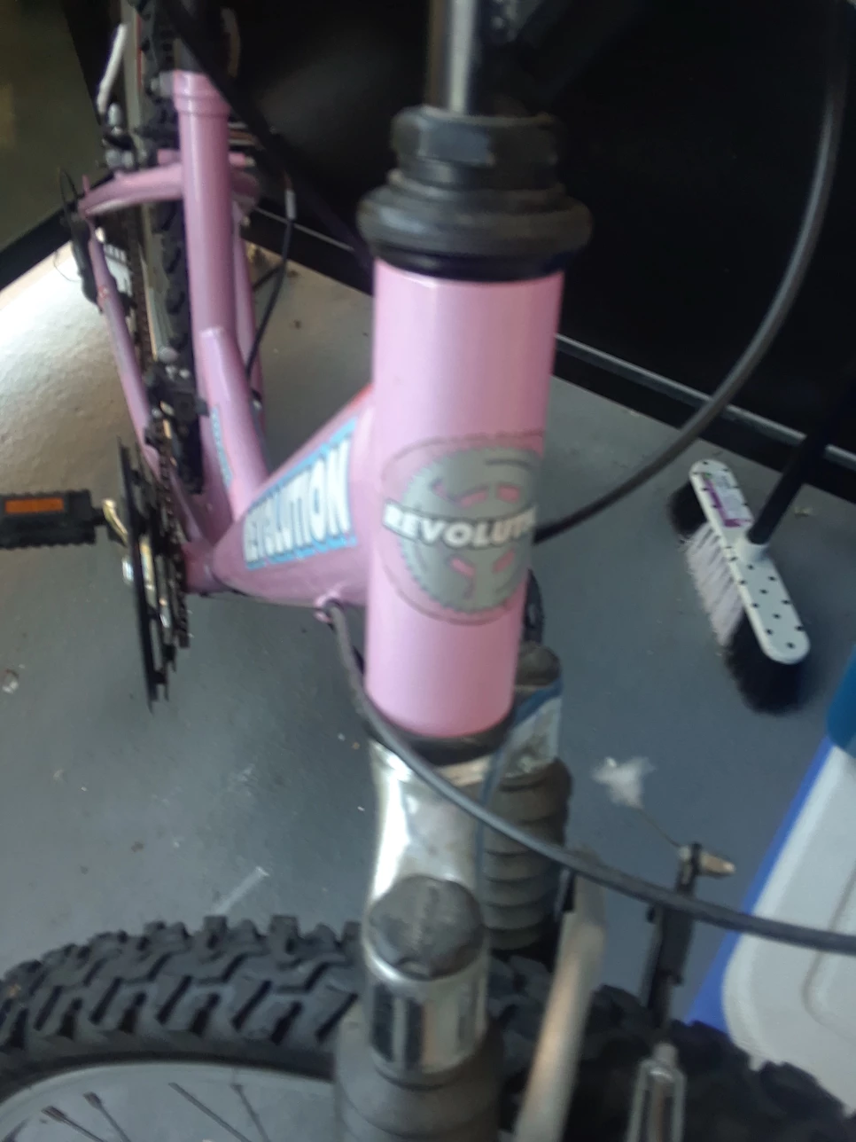 nice pink bike - photo 3