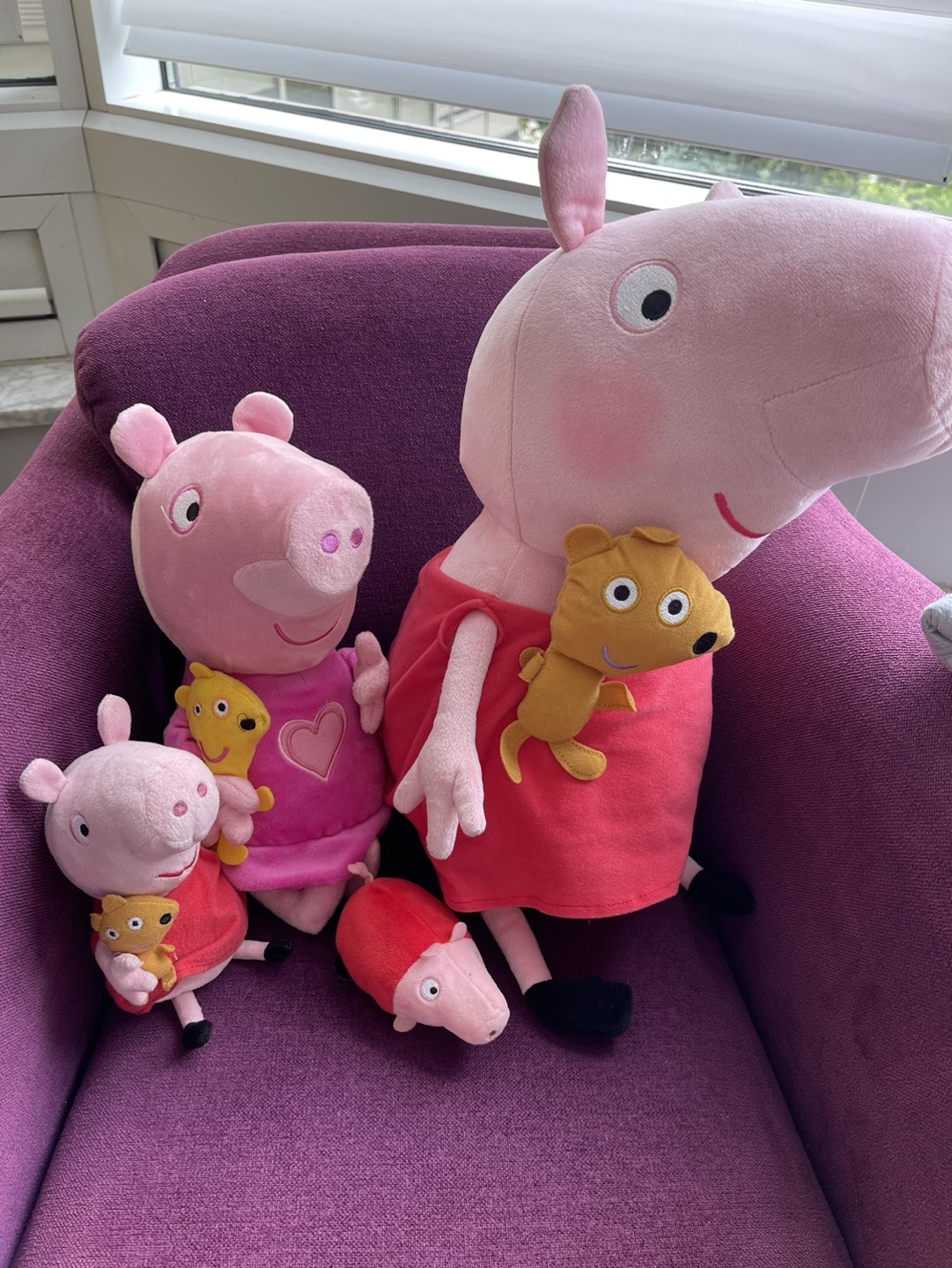 Peppa pig plush toys thumbnail