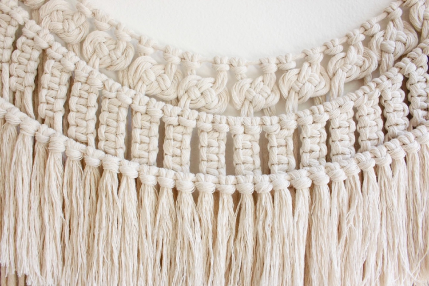 Large boho macrame wallhanging - photo 3