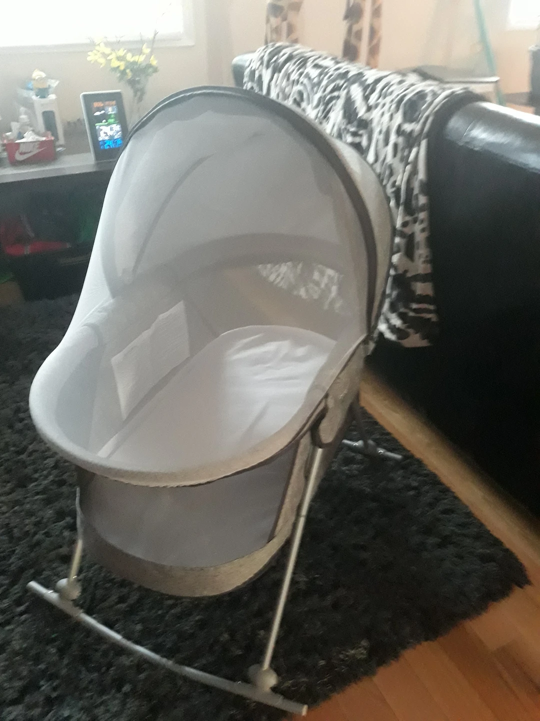 portable rocking baby crib - photo 3