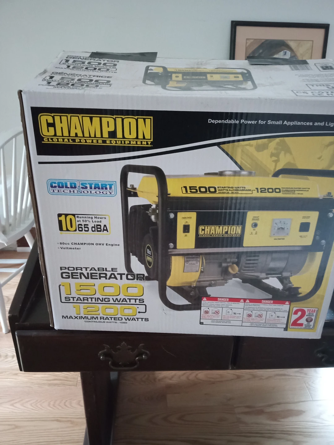 gas powered generator