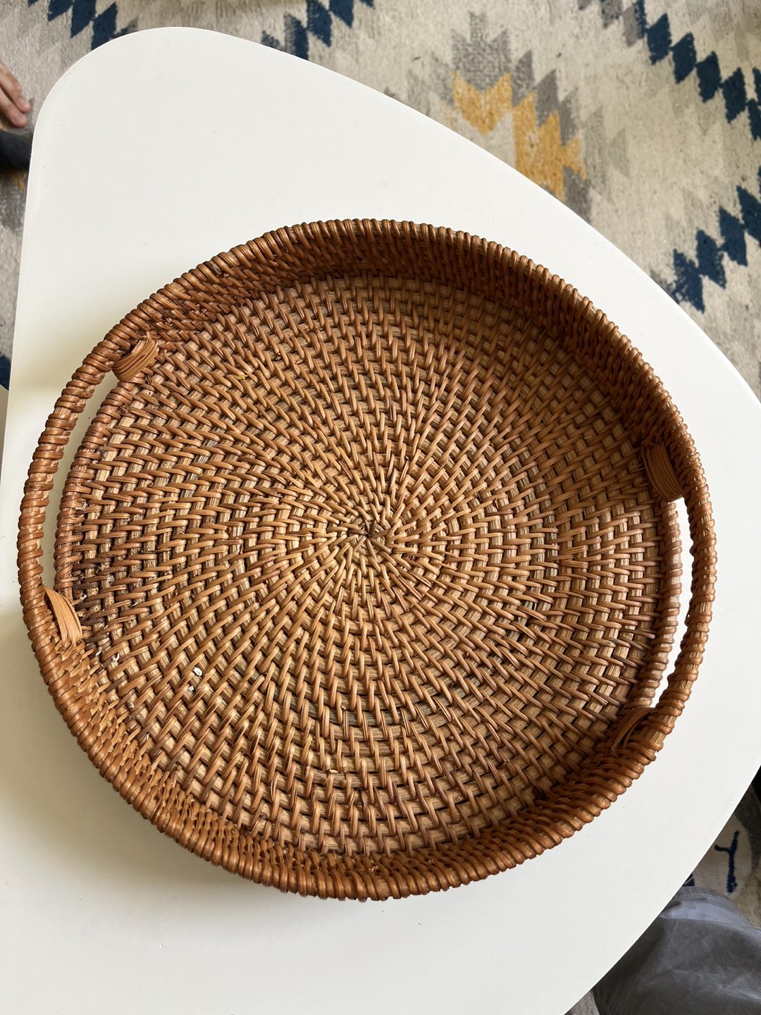 Rattan Woven Trays (set of 2) thumbnail
