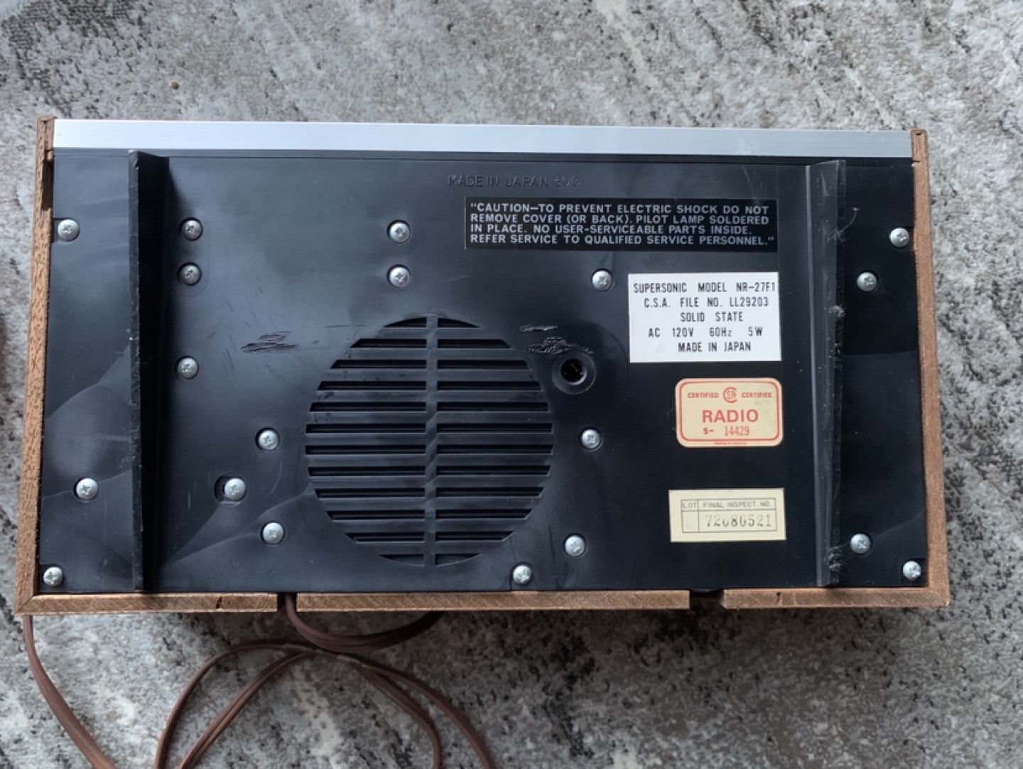 Vintage Flip Clock Radio - photo 5