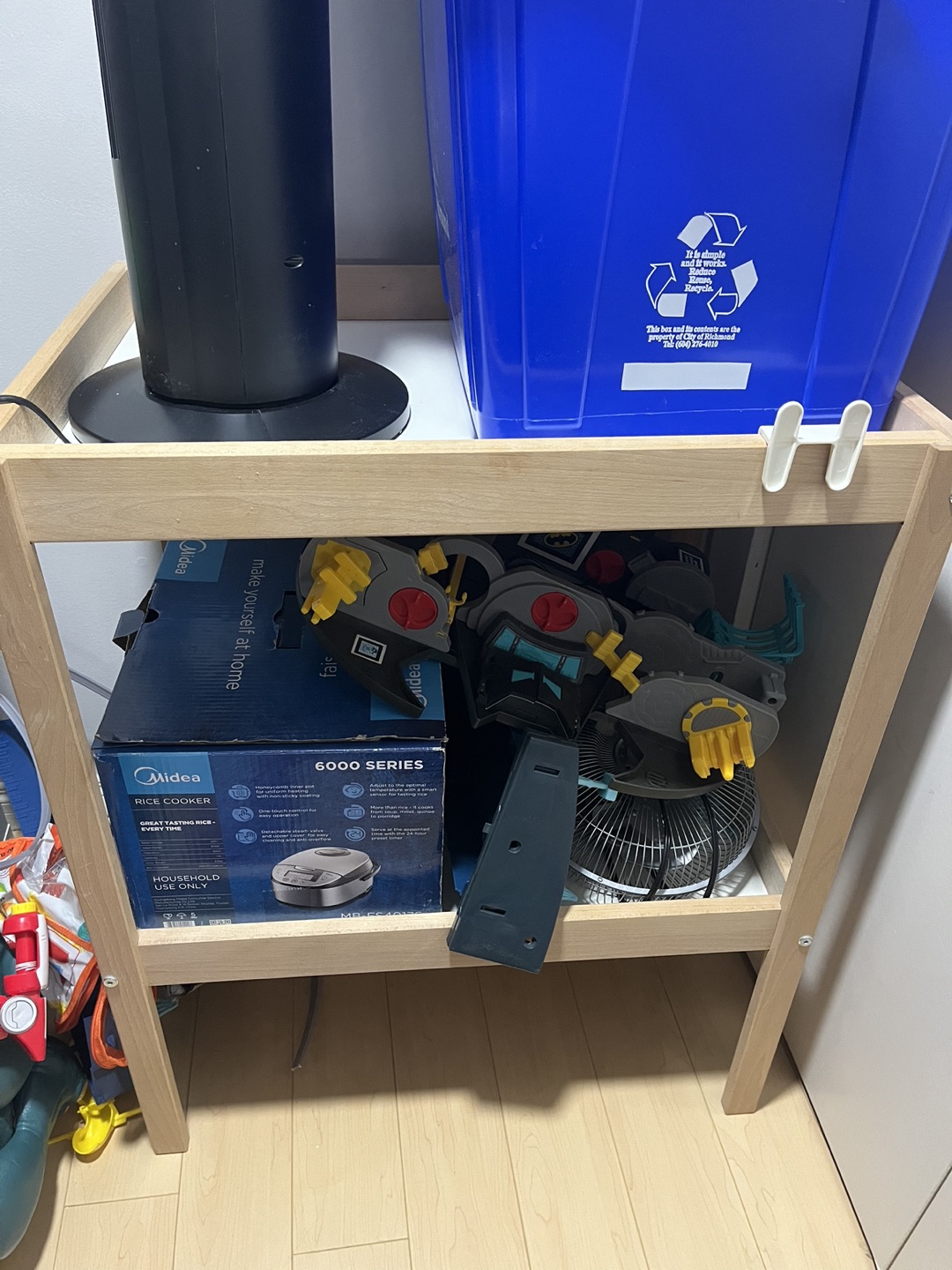 Baby changing table