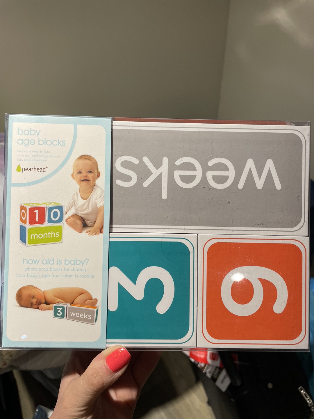 Baby age blocks