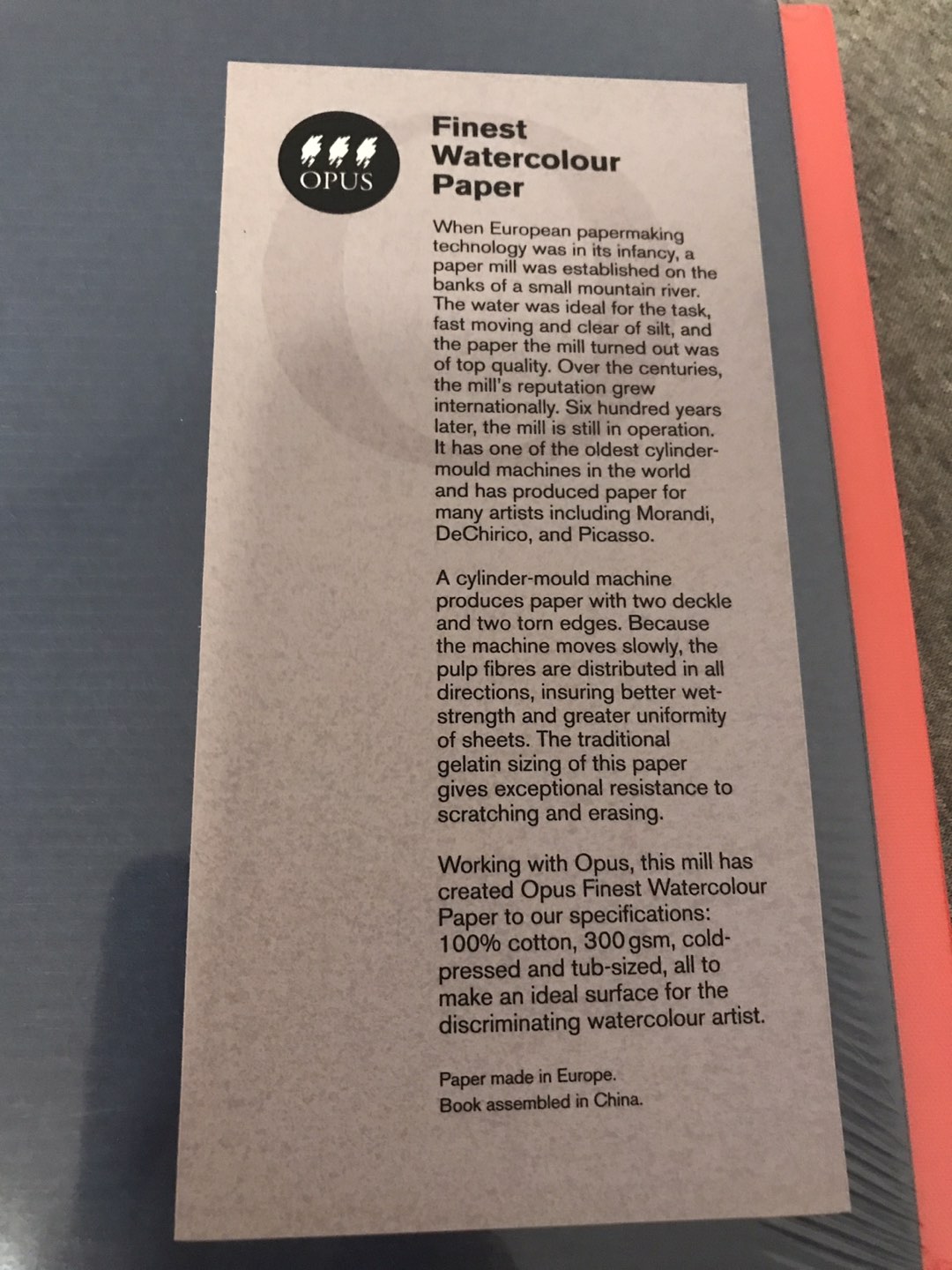 Brand new watercolour book (Opus) image indicator(4)