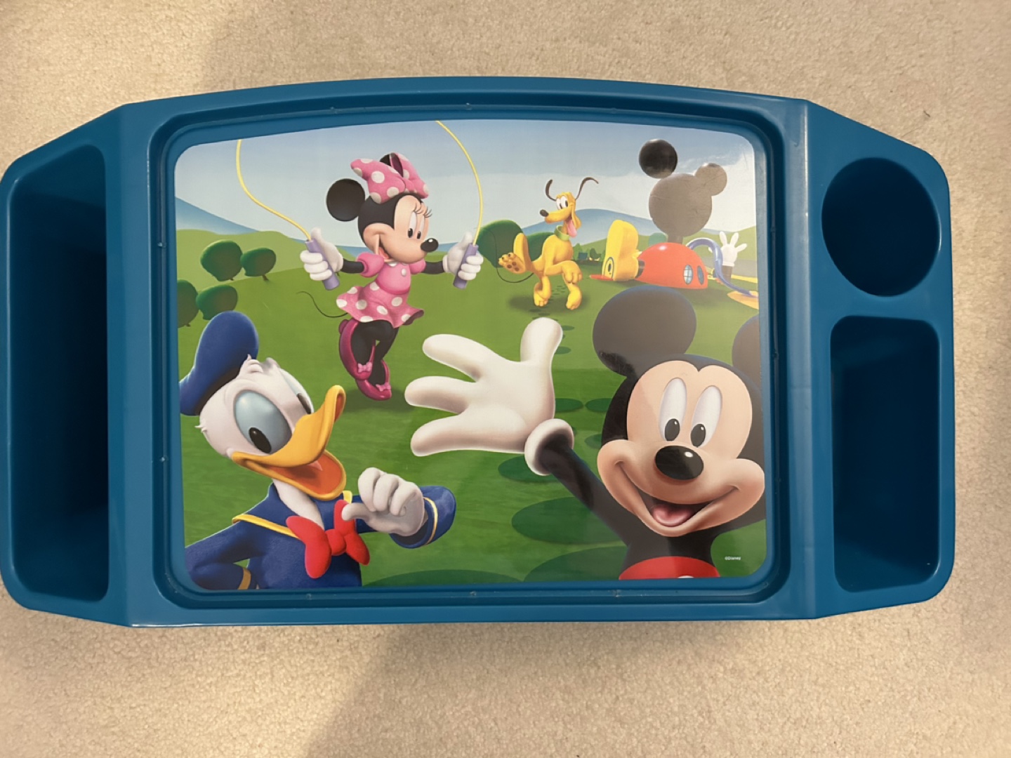 Kids activity tray stand