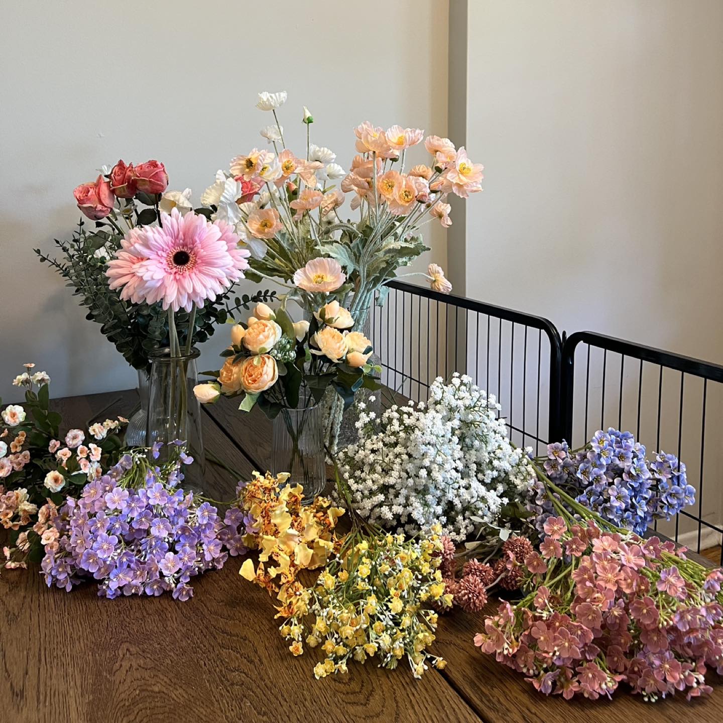 Fake/artificial wedding flowers