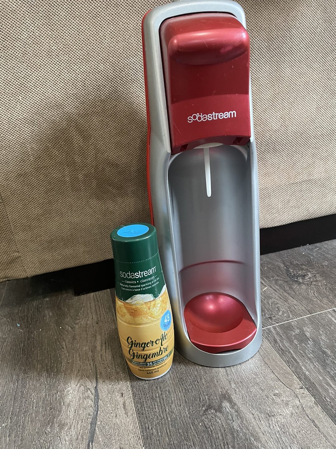 soda stream and ginger ale⬆️ thumbnail