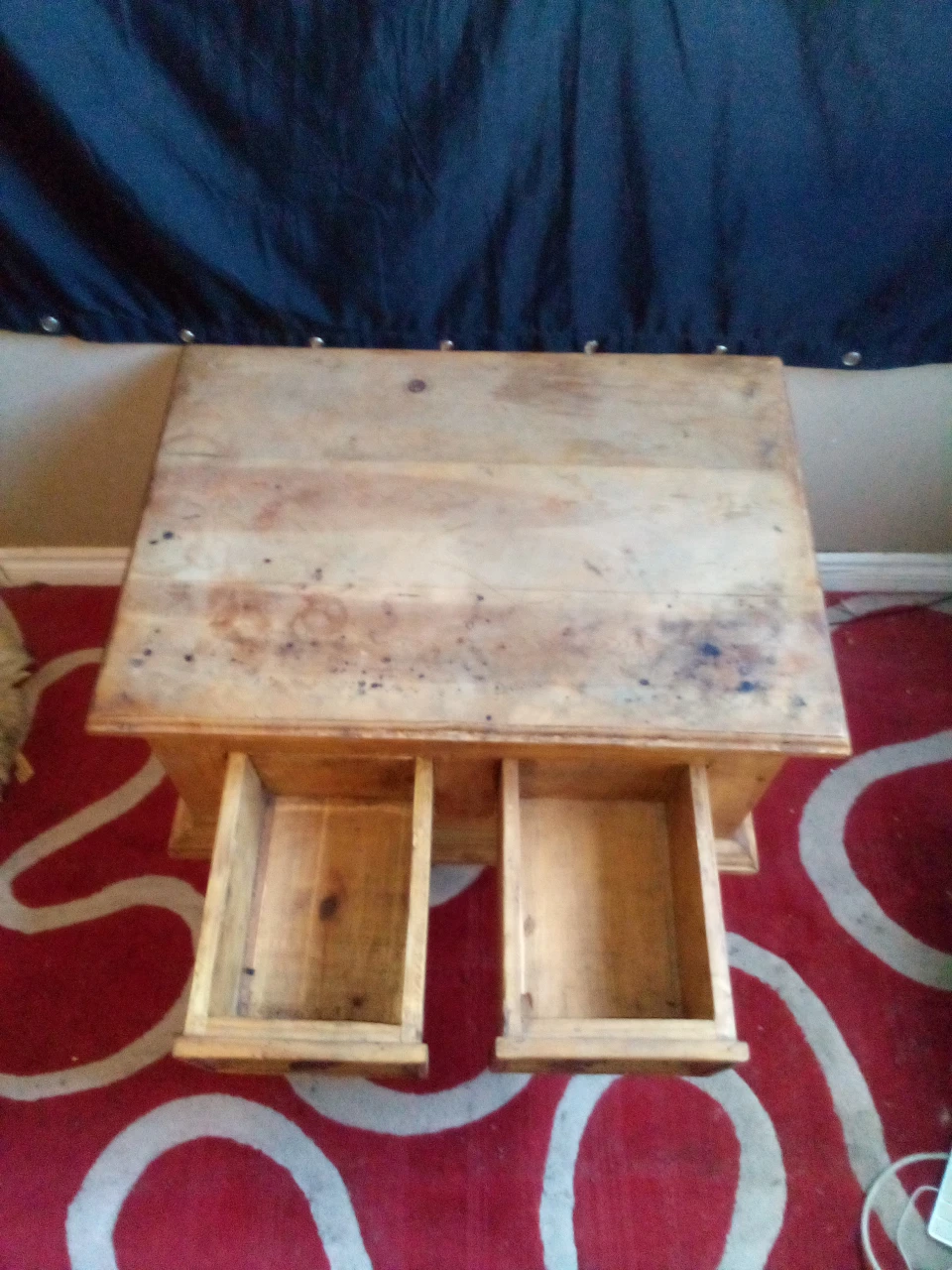 Vintage Wooden table  - photo 3