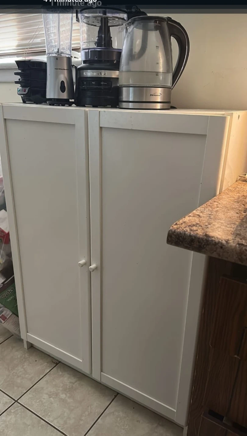 2  ikea cabinets
