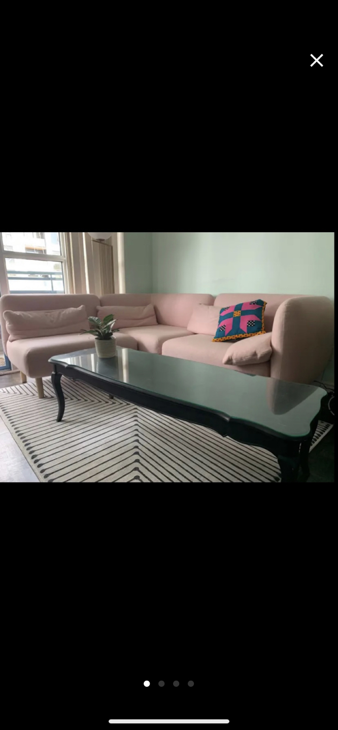 Beveled Glass coffee table - photo 2