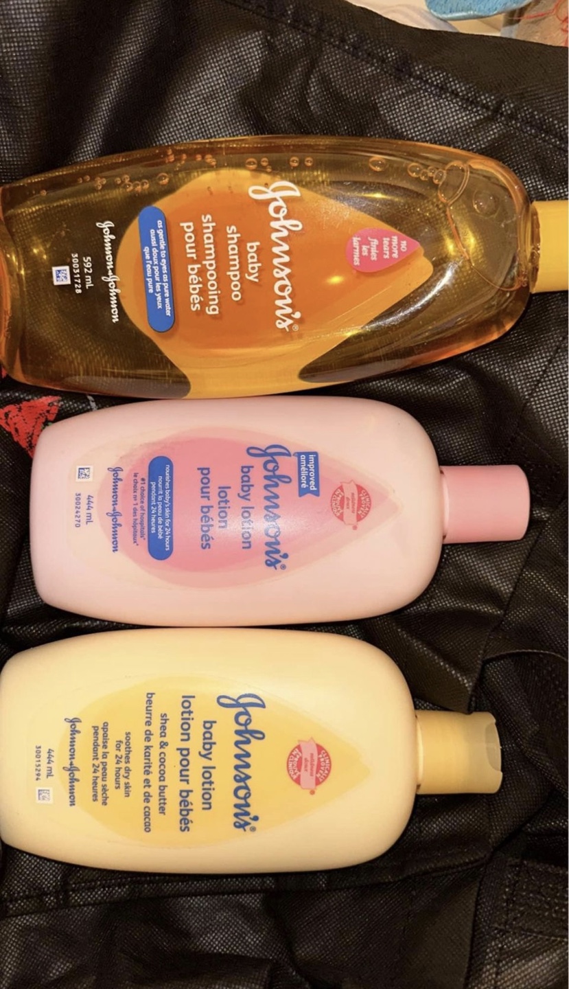 Johnsons baby shampoo and lotion thumbnail