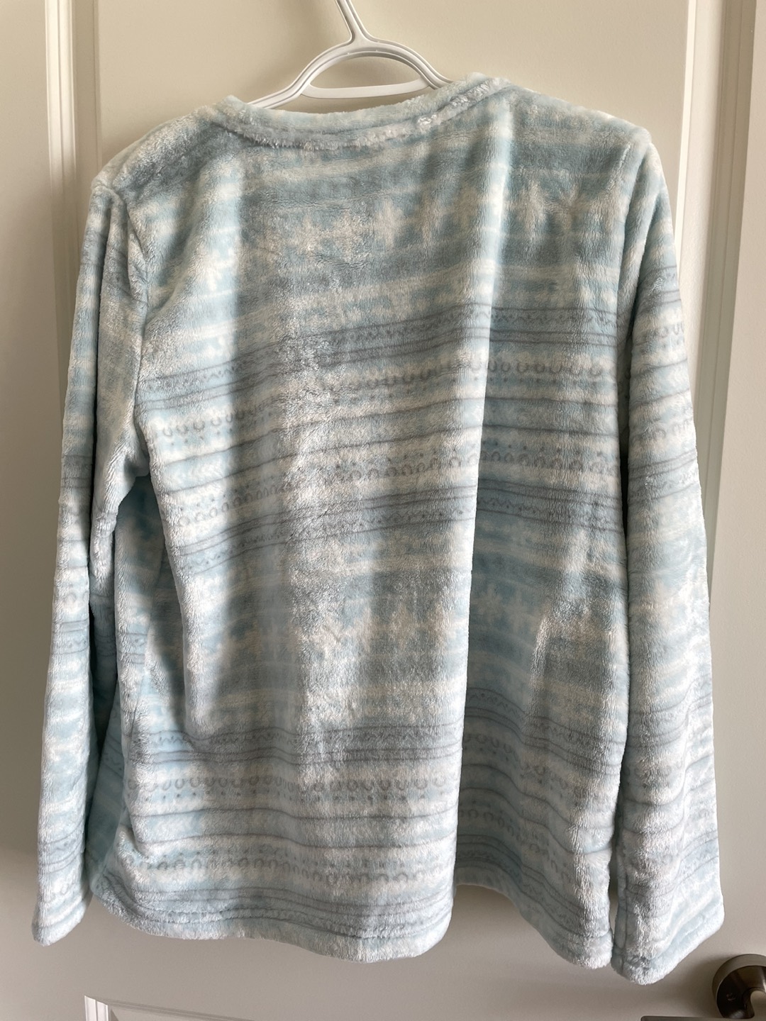 NEW Fleece La Vie en Rose Lounge Top Size M - photo 5