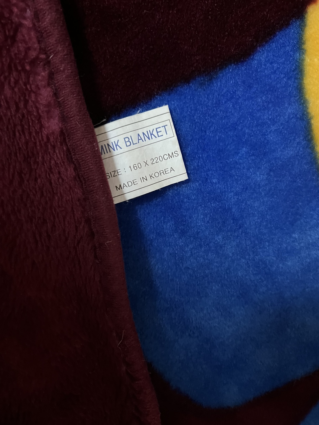 Caillou bedspread blanket with crotchet throw image indicator(3)