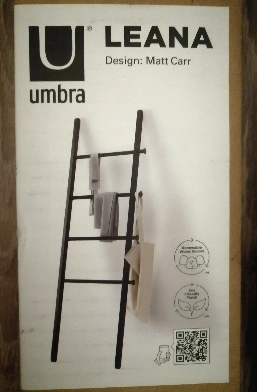 Umbra Blanket Ladder BRAND NEW image indicator(5)