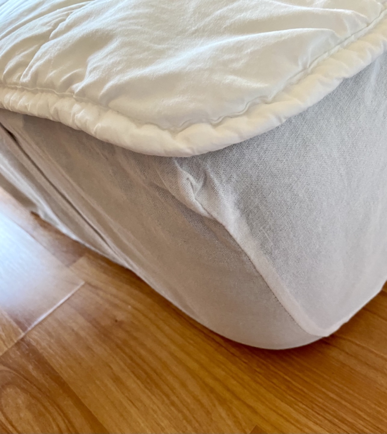 Ikea form twin mattress(cover, protector all included) - photo 4