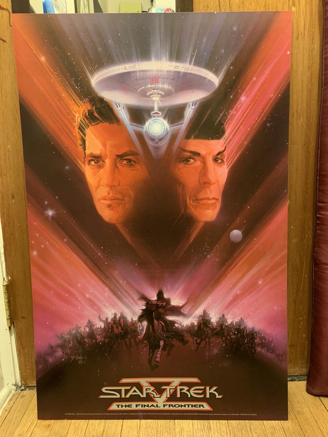 STAR TREK POSTER - The Final Frontier image indicator(2)