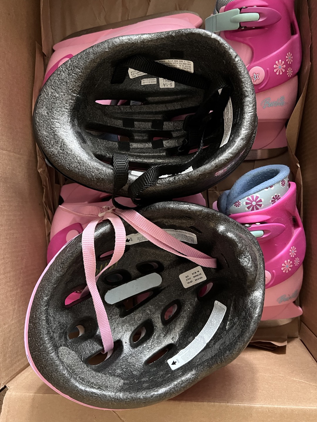 Ski Skates and Helmets for Kids - 2 pairs 🌱 image indicator(3)