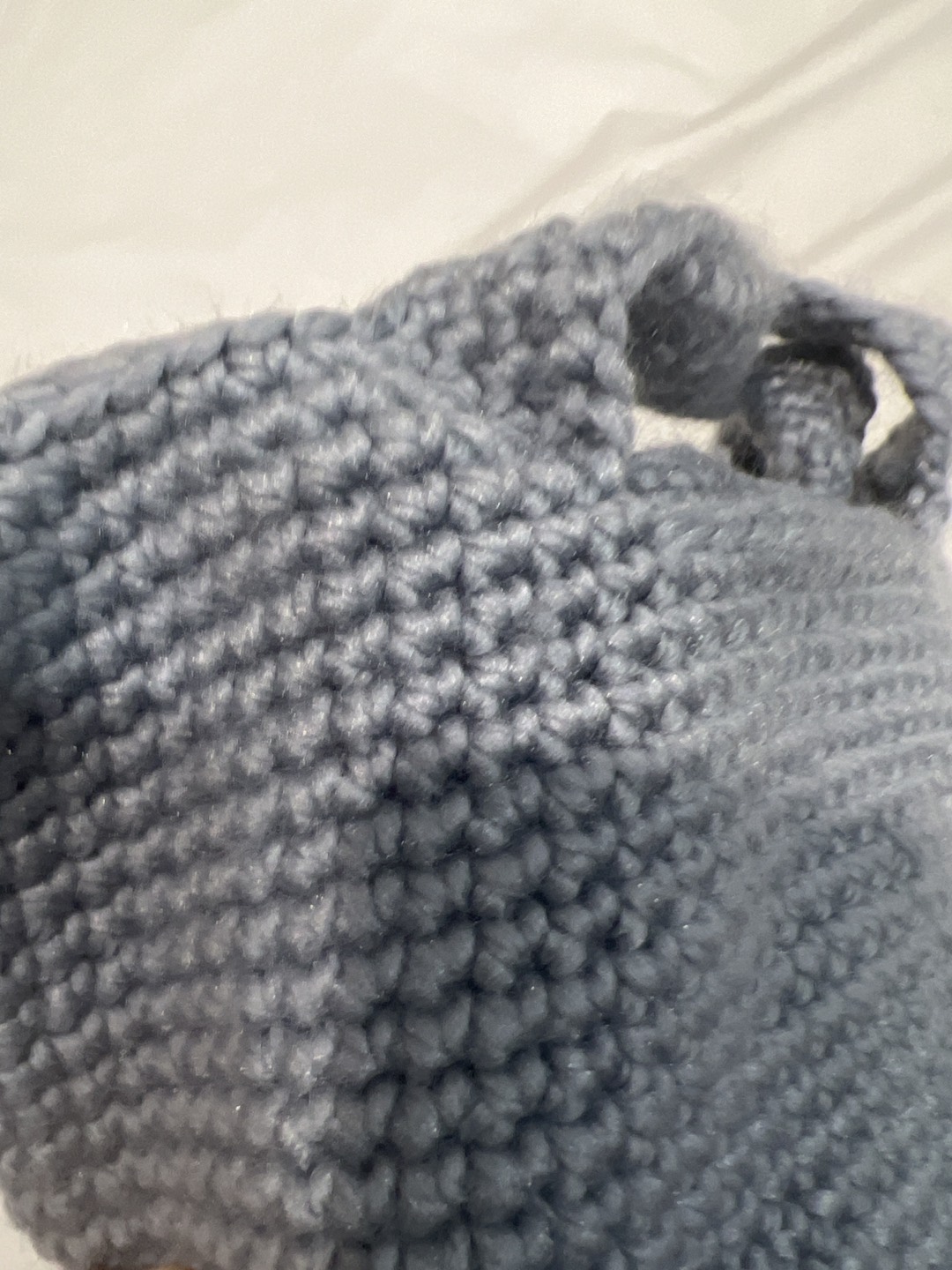 Handmade knit bag #freecycle - photo 4