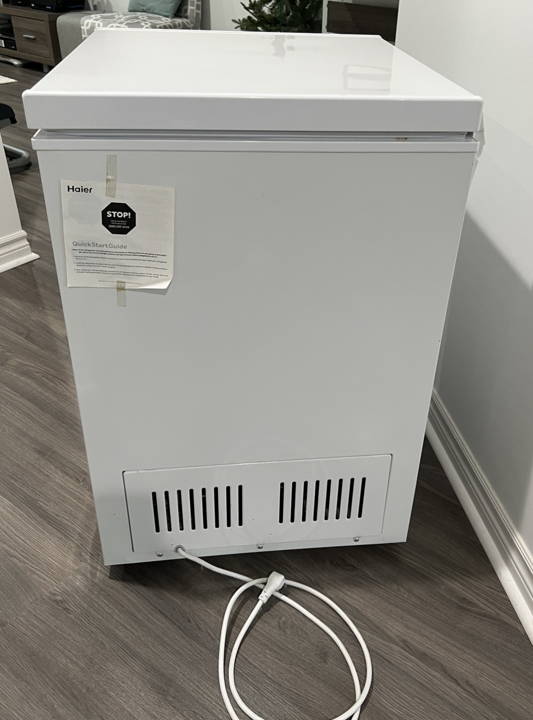 Haier 3.5 cu. ft. Chest Freezer (Used) - photo 4