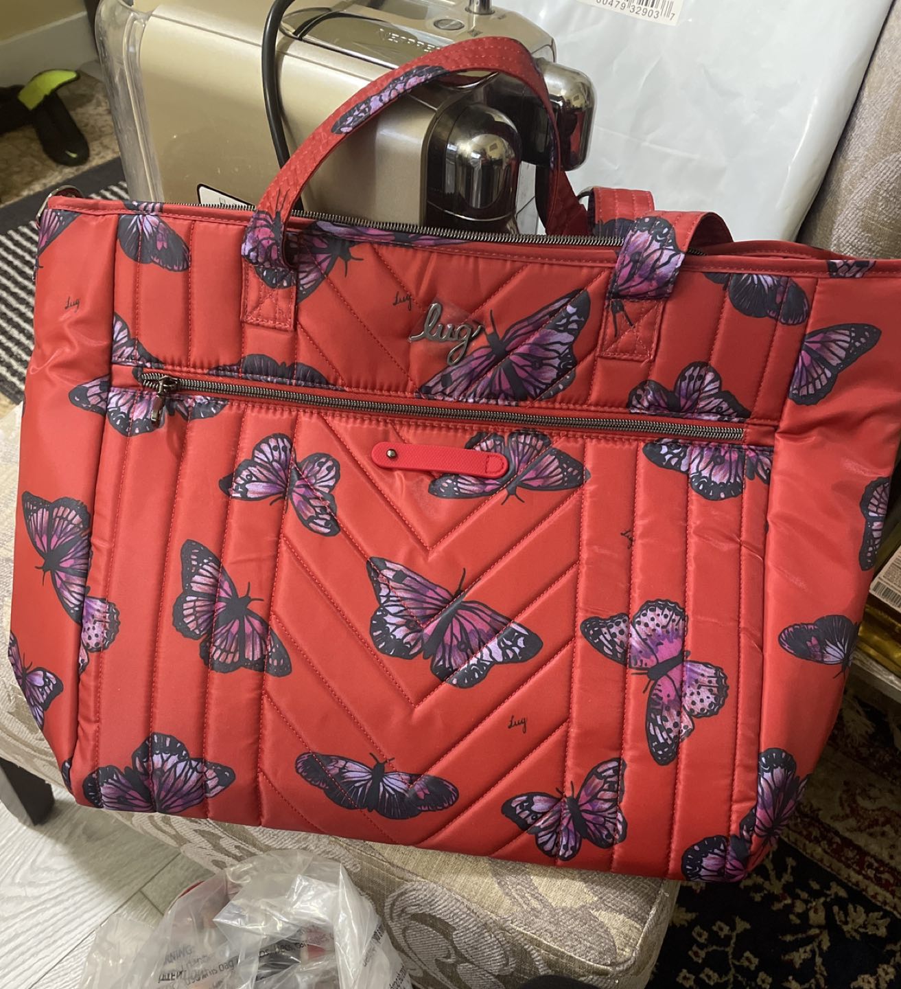 Xmas in July sale New paddle tote lug bag last 2 days - photo 2