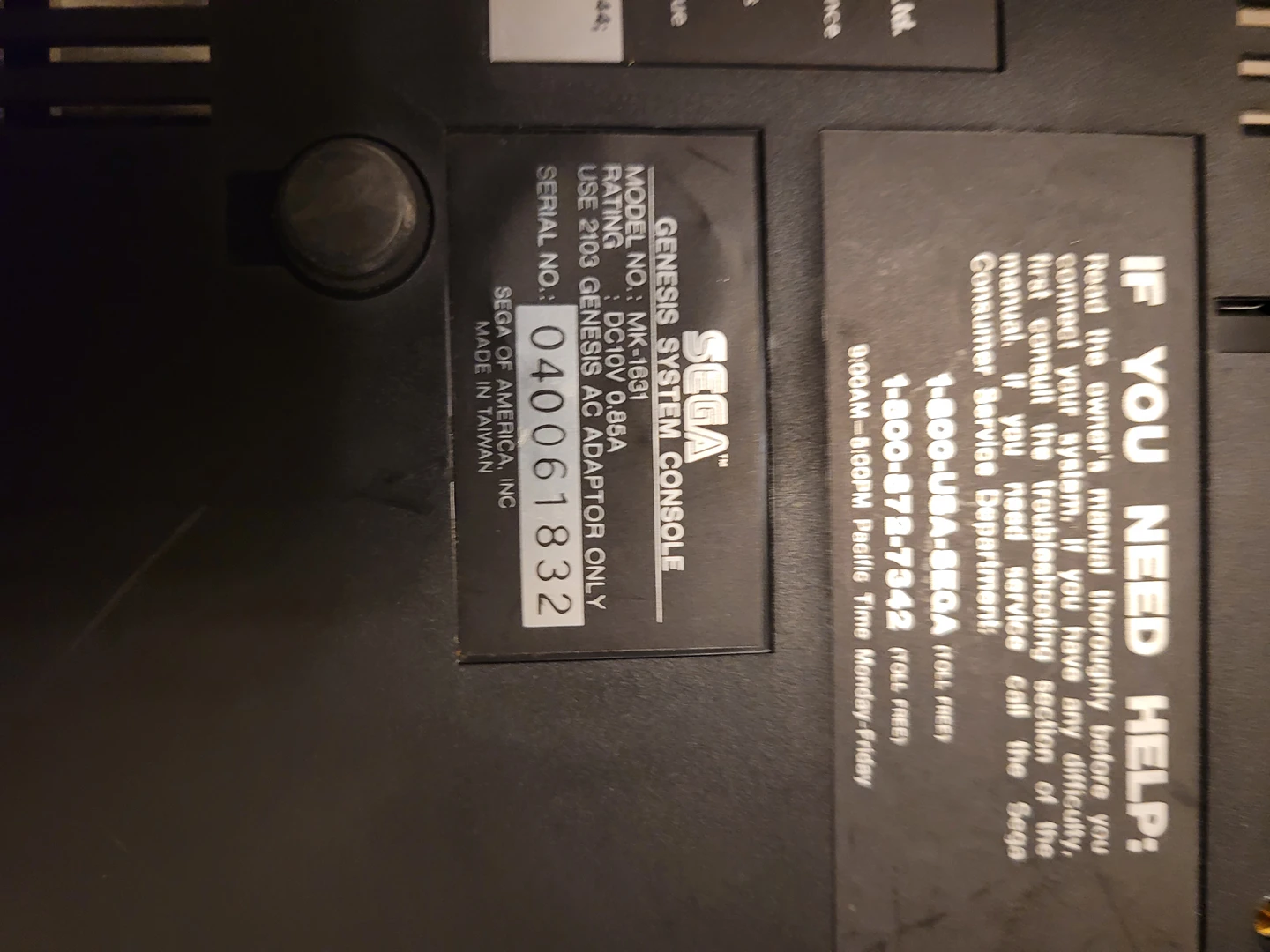 vintage sega genesis game console image indicator(5)