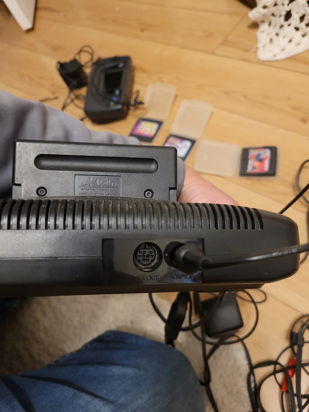 vintage sega genesis game console image indicator(6)