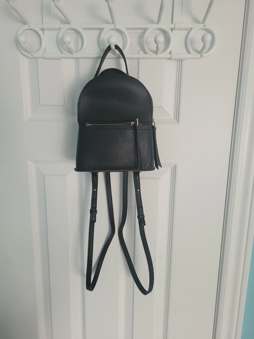 miniso mini leather backpack