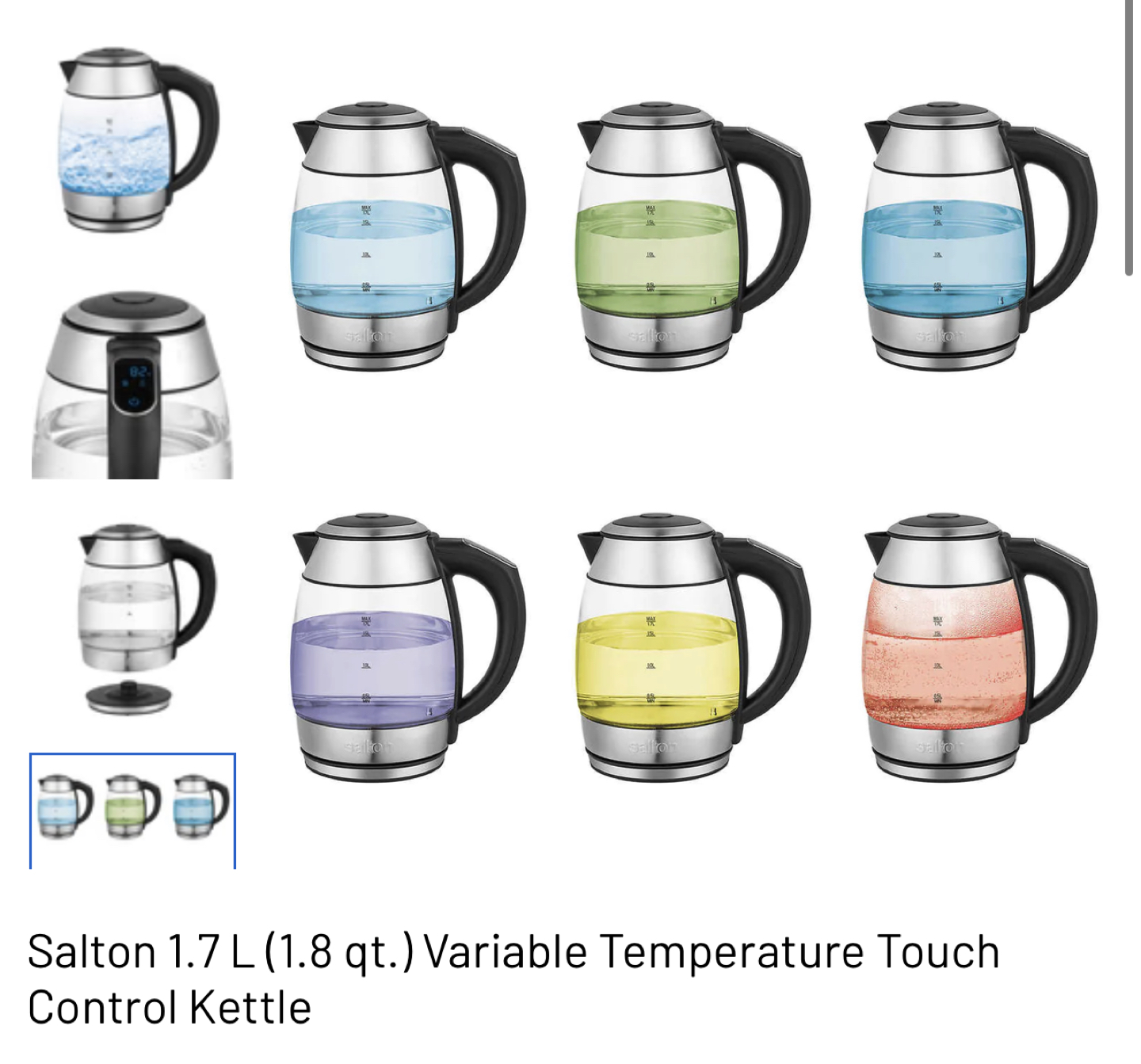 Salton Kettle (1.7L) - photo 2