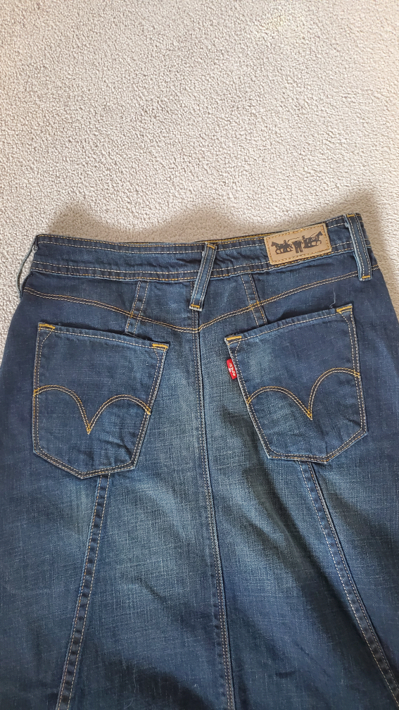 Levi's denim skirt - photo 5