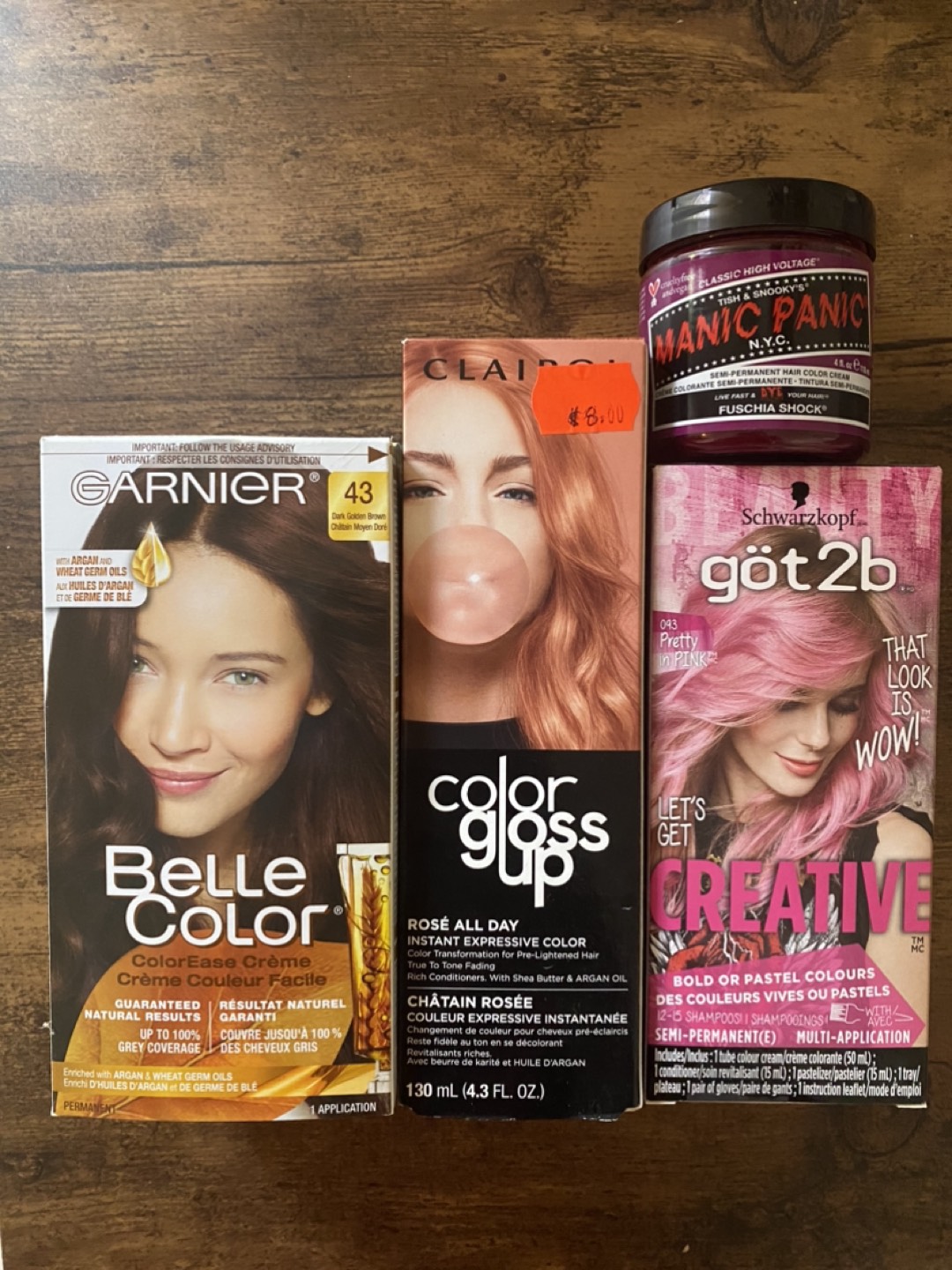Hair colour thumbnail
