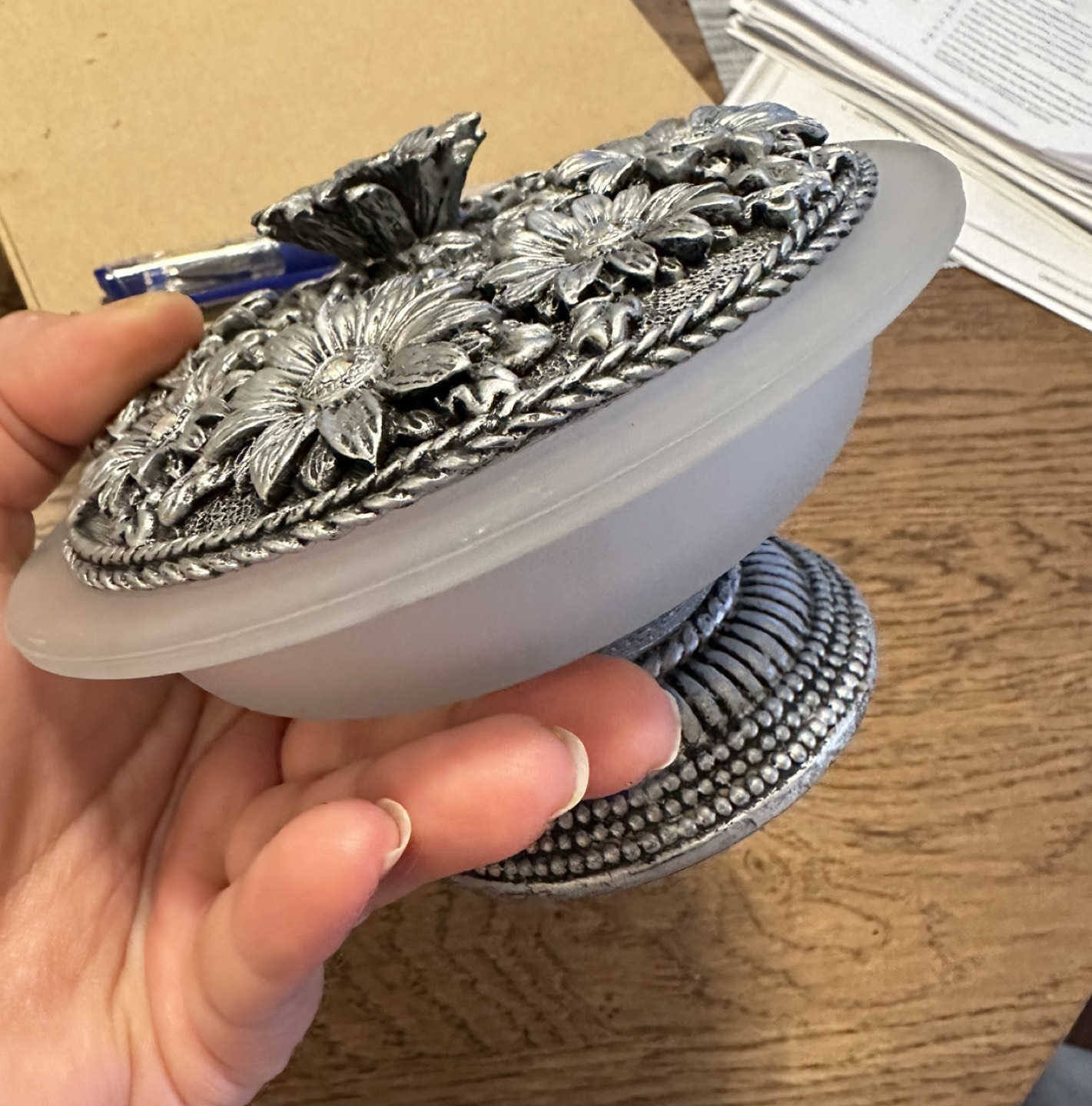 Beautiful bowl like silver - photo 3