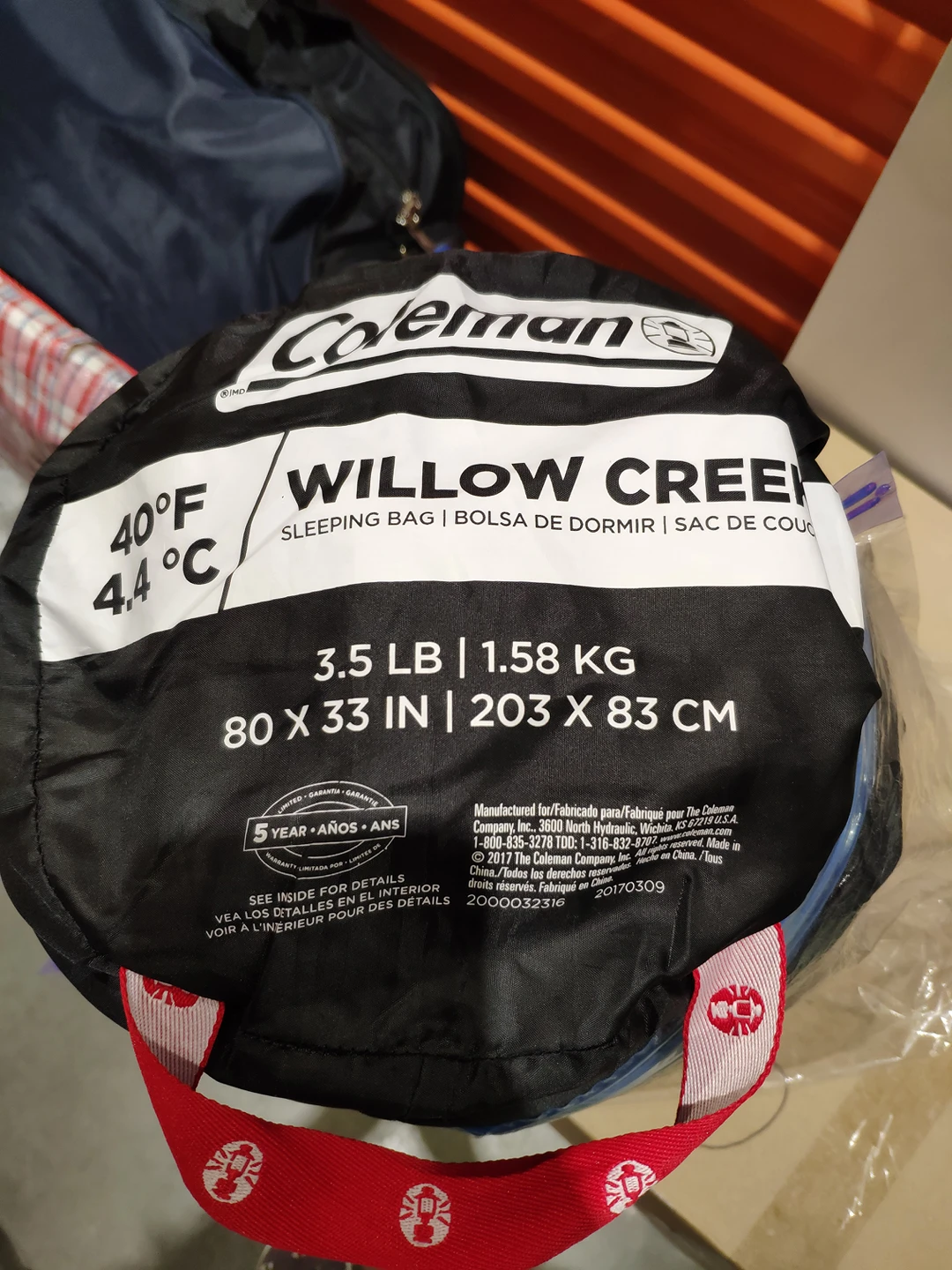Coleman sleeping bag for adult - photo 2