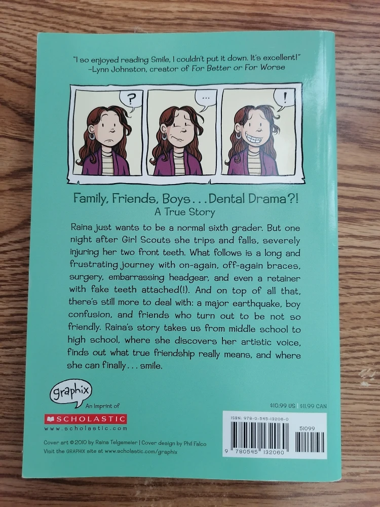 Smile: graphic novel image indicator(2)