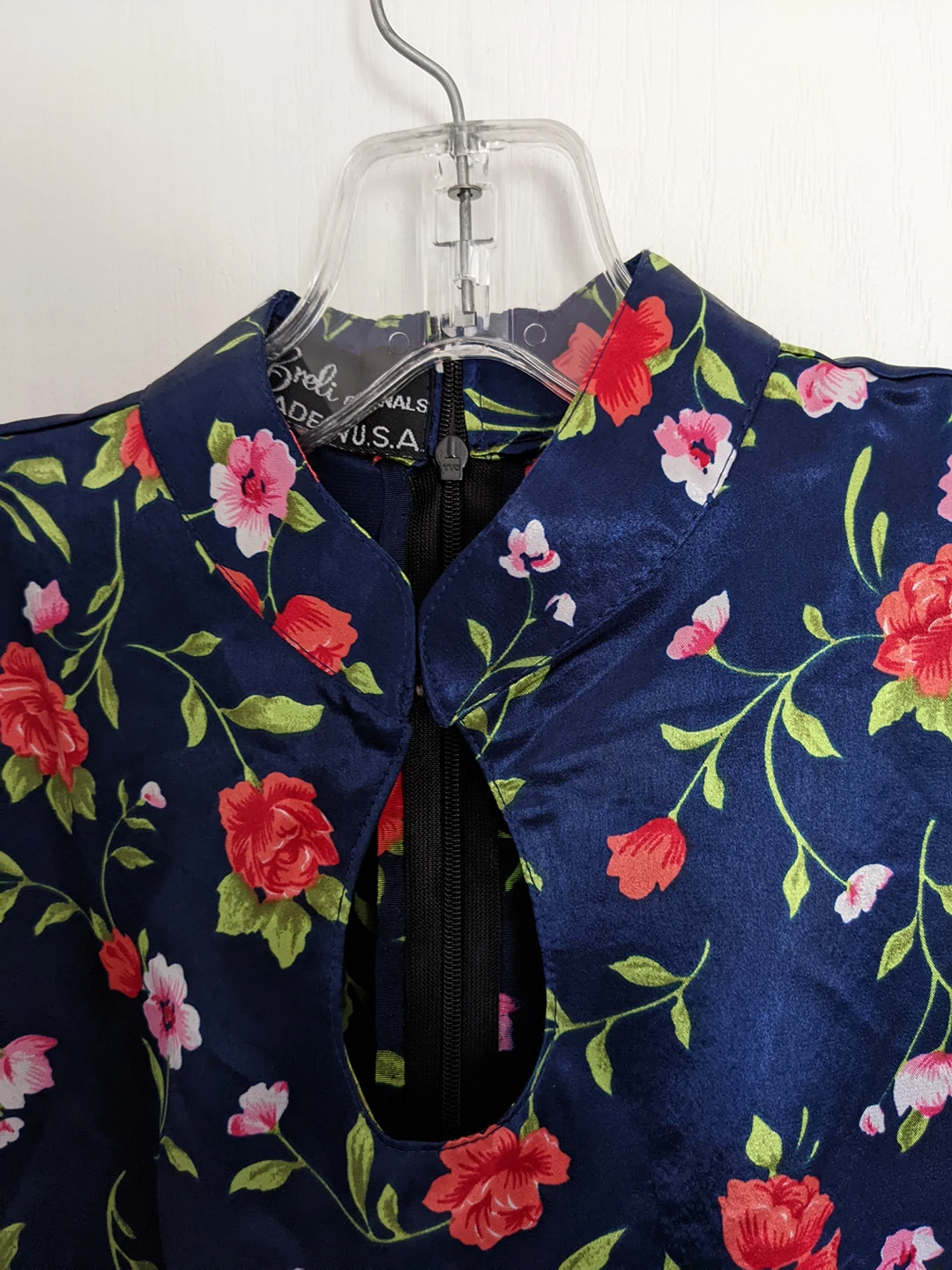 Qipao Cheongsam Lace Floral dress image indicator(2)