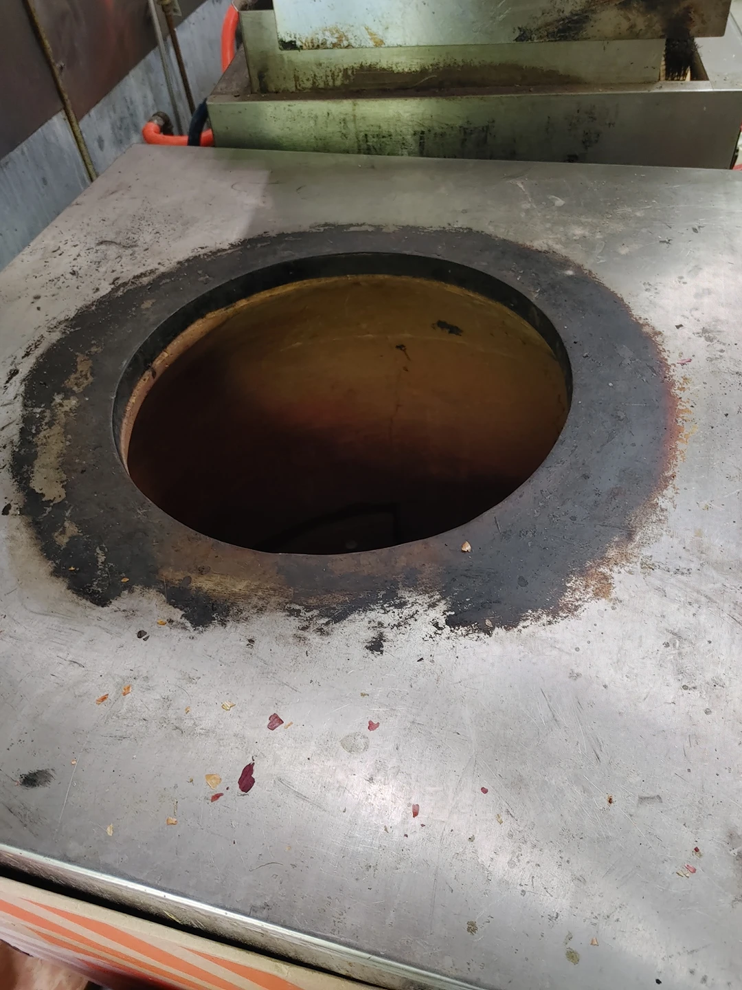 Clay oven natural gas Tandoor.