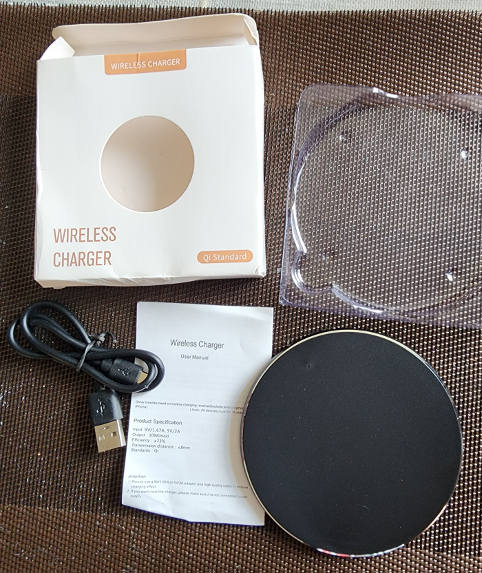 NEW Wireless Phone Charger  image indicator(2)